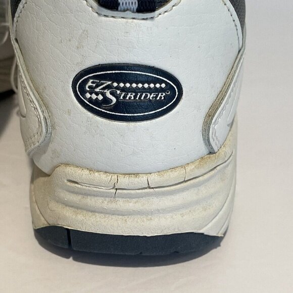 EZ Stride Men's Retro Sneakers Size 8 White Ultra-Zorb Comfort Vintage USA! NWT - Picture 6 of 16